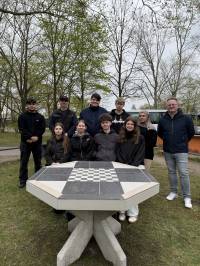 Übergabe der Tische