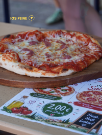 frische Pizza