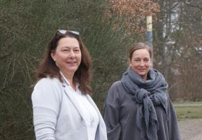 Die Initiatorinnen des Projekts: Andrea Hartmann und Maike Noormann